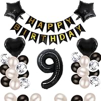 Amazon | 4歳 誕生日 バルーン 風船 飾り付け セット 数字バルーン 4